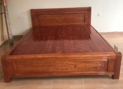 Giường ngủ gỗ xoan ta dát phản 180x200cm gỗ tự nhiên