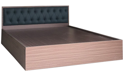 Giường bệt gỗ ép bọc đệm 1m6 GMDF25