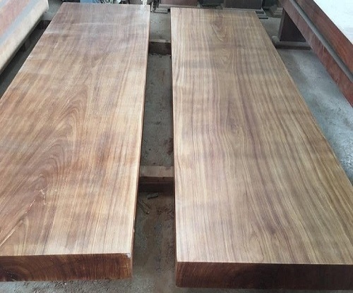 hai tấm sập nguyên khối hương xám kích thước 240x220x16cm