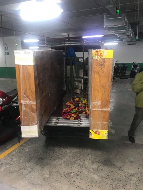 Vận chuyển dịa chỉ gần nội thành Hà Nội bằng xe ba gác