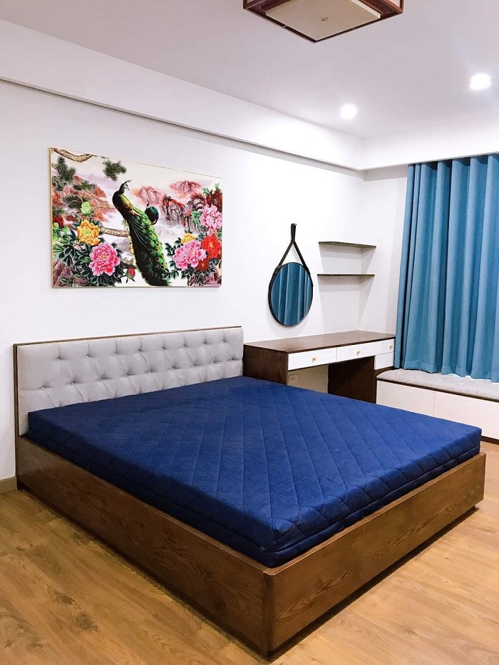thiết kế Chung cư thanh bình căn hộ 3 phòng ngủ không gian phòng giường xanh