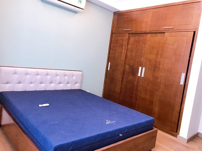thiết kế Chung cư thanh bình căn hộ 3 phòng ngủ không gian phòng toong mauf xanh