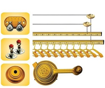 Giàn phơi thông minh Gold KG 900 mạ vàng