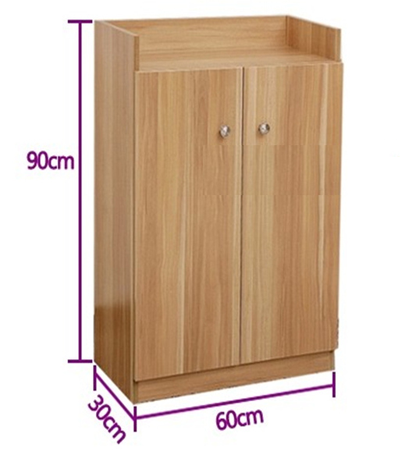 hình ảnh thiết kế Tủ giầy gỗ MFC rộng 60cm xoan đào GTG15