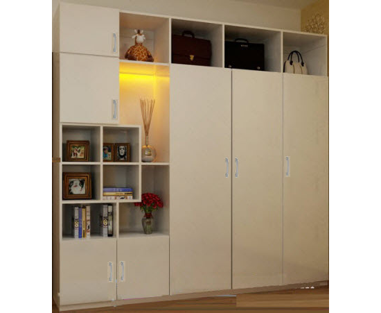 Tủ quần áo gỗ công nghiệp rộng 200cm cao 240cm sâu 60cm