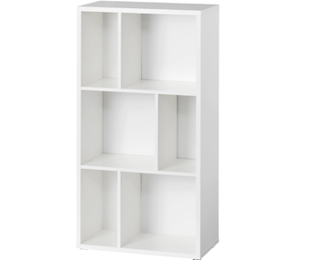 kệ sách màu trắng rộng 60cm giá rẻ