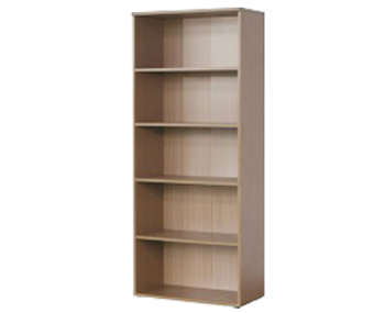 kệ sách tủ sách gỗ ép công nghiệp melamine vân sồi rộng 80cm