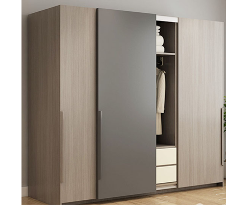 Thiết kế tủ quần áo 3 cánh cửa lùa