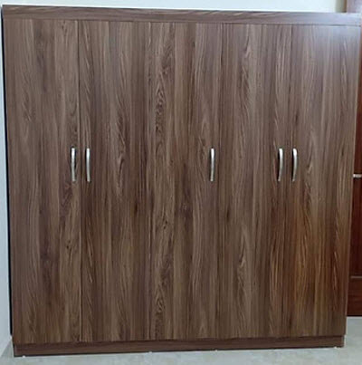Tủ quần áo giá rẻ gỗ óc chó 2m