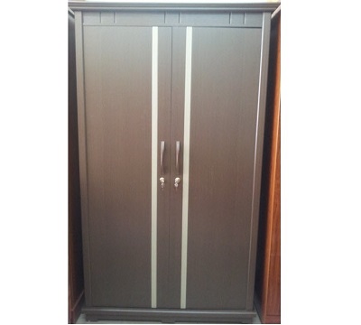 Tủ quần áo gỗ MDF rộng 120cm mầu nâu cafe