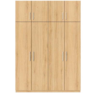 tủ quần áo 4 cánh gỗ công nghiệp kích thước 1m6x2m3x0.50m