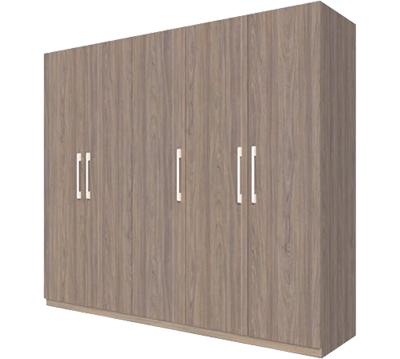 Tủ quần áo gỗ công nghiệp 5 cánh giá rẻ GMDF91
