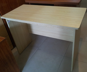 Bàn làm việc gỗ công nghiệp vân lim 100cm Gỗ ép MFC Vân lim