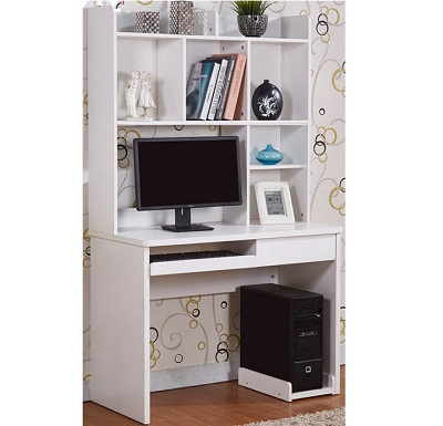 Bàn máy tính liền giá sách 1m BHV071000 x Cao 1750 x Sâu 500 (mm)