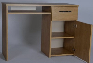 Bàn văn phòng 110cm gỗ ép BHV32 kích thước Rộng 110 x Cao 75cm