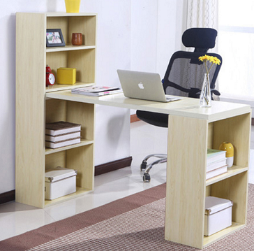 Kệ sách kết hợp bàn làm việc hiện đại BHV17