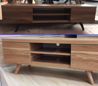 Kệ ti vi 120 cm gỗ công nghiệp chân cao KTV106