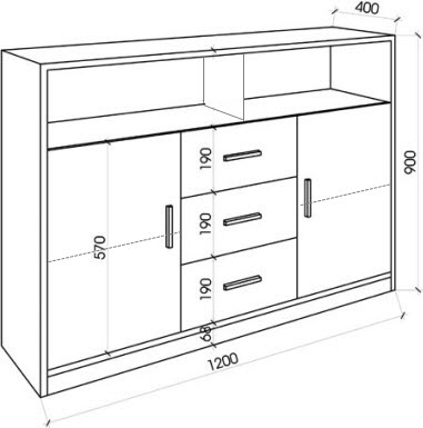 TỦ ĐỀ ĐỒ GIA DỤNG GỖ CÔNG NGHIỆP MDF PHỦ MELAMINE RỘNG 120CM