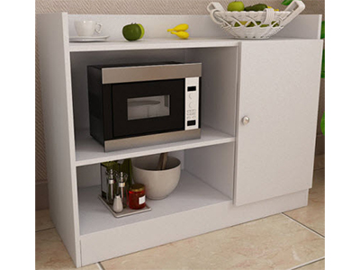 Tủ để đồ gia dụng 90cm TDN07 kích thước Rộng 900 màu trắng, vân sồi