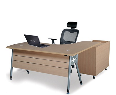 Bàn phó phòng chân thép sơn tĩnh điện hiện đại BHV145 hr160c1