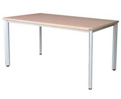 Bàn văn phòng khung thép ống Oval mặt gỗ Melamine BHV139 HR100SC7 HR140C7 HR140C7