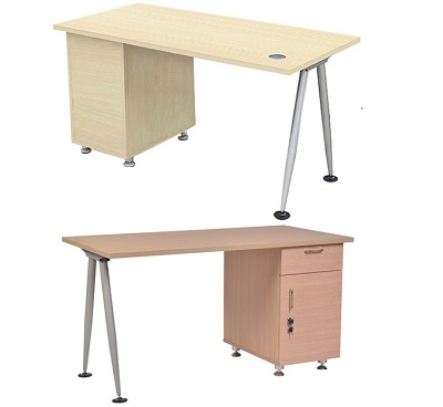 Bàn làm việc hộc liền HR140HLC8