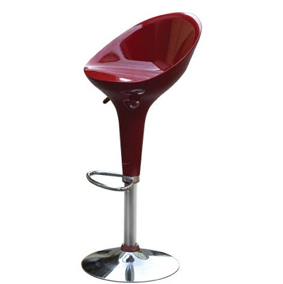 Ghế quầy bar chân đế thép mạ Cr-Ni mặt đúc bằng nhựa hòa phát sb31