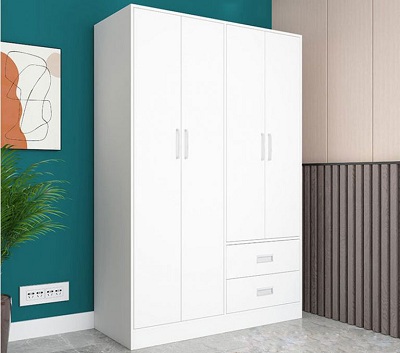 Tủ quần áo gỗ ép lõi xanh chống ẩm GMDF147 kích thước Rộng 60 x 50 x 180cm thiết kế gồm tủ chính 90 x 50 x 180cm 120 x 50 x 180cm