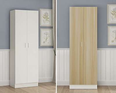 Tủ quần áo hai cánh rộng 60cm