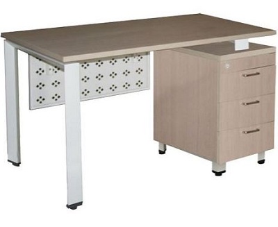Bàn giám đốc hình chữ L hộc phía trong BHV152 HR140HLC6