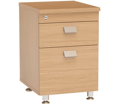 Tủ để tài liệu chân cố định có 2 ngăn kéo TDN50 HRH1D1F