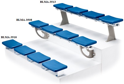 Ghế băng khán đài kotobuki sea BLMA-3500 GSVD04 Nhựa polyetylen