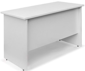 Bàn nhân viên văn phòng melamine trắng BONC235