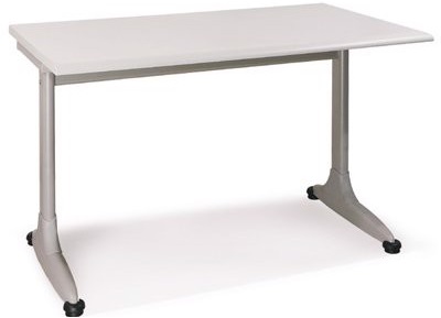Bàn nhân viên mặt gỗ ép MFC chân sơn tĩnh điện BONC228 sang trọng