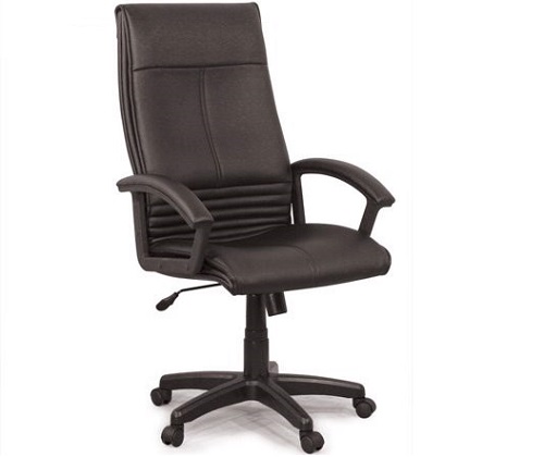 Ghế lãnh đạo xoay bọc da lưng tựa liền GONC55 Bọc Da PU cao cấp