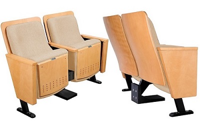 Ghế rạp hát chân cố định Gauss Z-260 Đệm tựa,ngồi mút đúc bọc vải