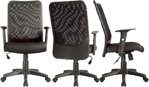 Ghế chân sao nhựa bọc vải lưới