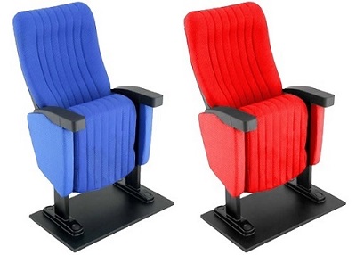 Ghế hội trường chân bệ cố định đệm bọc vải KT-888 chân bệ cố định
