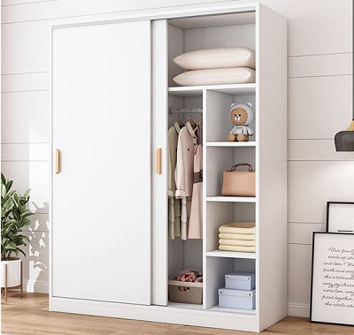 Tủ quần áo cánh lùa sang trọng hiện đại GMDF228 ghs-51082
