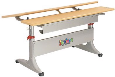 Bàn học sinh gỗ màu sáng tăng giảm chiều cao BHONC04 bhs01-lv
