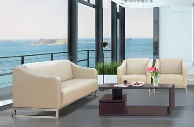 Bộ sofa da 1 ghế băng, 2 ghế đơn Bọc da PU GSFONC12 sp11