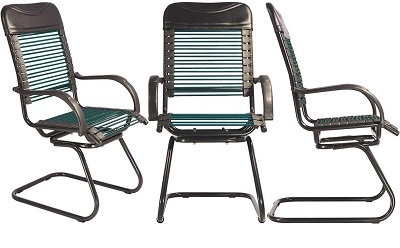 Ghế chân quỳ khung thép dây chun co giãn GGONC48 GQ03C