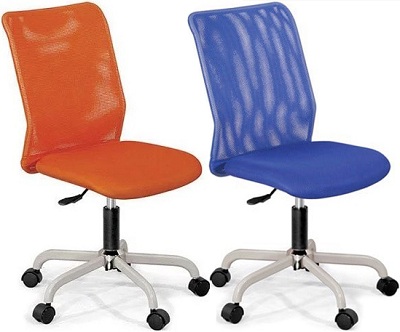 Ghế học sinh bọc vải lưới cao cấp GONC91 Chân sơn tĩnh điện ghs05
