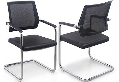 Ghế quỳ chân thép mạ Ni-Cr đệm bọc PVC CQONC34 GQ237