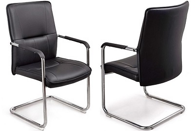 Ghế chân quỳ khung mạ lưng rời bọc da PU CQONC31 GQ238
