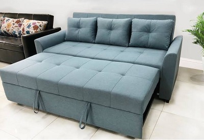 Ghế sofa da dường nằm sang trọng hiện đại