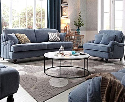 Bộ ghế sofa giá rẻ hiện đại GSF184 dùng trong trang trí phòng khách