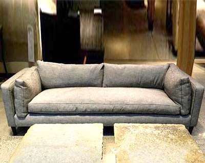 Ghế sofa băng bọc nỉ đẹp phòng khách GSF182 kiểu dáng dài