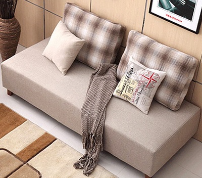 Ghế sofa giá rẻ hiện đại đa năng GSF166 ghế sofa bọc nỉ cao cấp