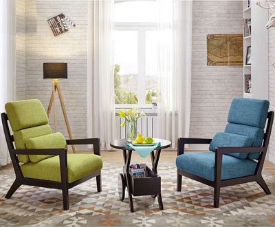 Ghế sofa đơn đẹp hiện đại GSF122 dùng trong phòng khách